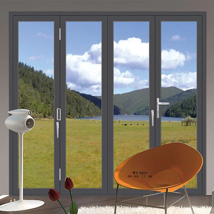 Szare Aluminiowe Okna I Drzwi