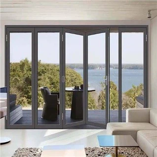 Aluminiowe drzwi składane