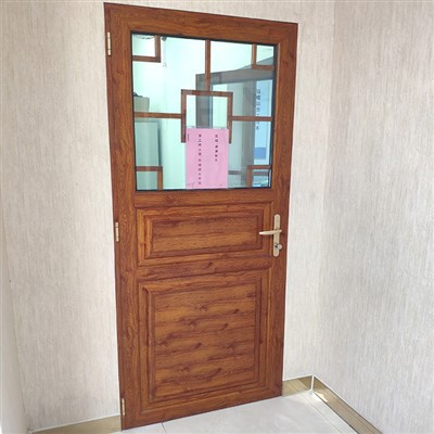 Aluminiowe drzwi wejściowe mieszkalne